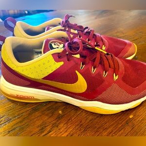 Florida State University FSU Nike Men’s Sneakers Shoes Size 11 Garnet Gold